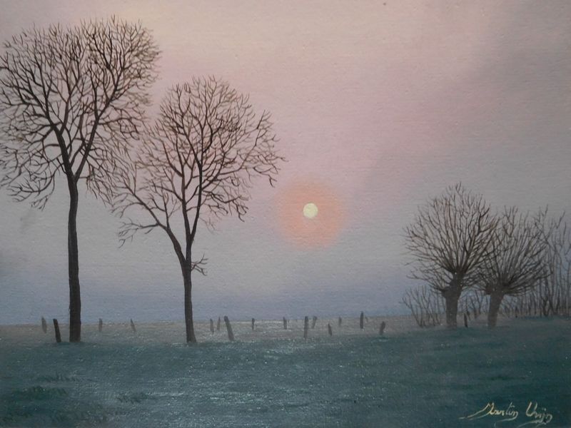 Silent autumn morning